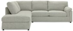 Habitat Florence Fabric Left Hand Corner Chaise Sofa - Cream -Home Products Store 3039535 R Z002A
