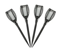 Garden By Sainsbury's Solar Dancing Flame Torch - 4 Pack -Home Products Store 3066113 R Z003A