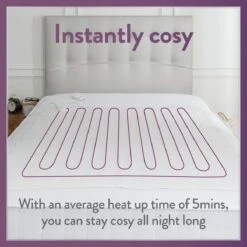 Slumberdown Comfy Cosy Nights Electric Blanket-King 29 Slumberdown Comfy Cosy Nights Electric Blanket-King -Home Products Store 3082070 R Z006A