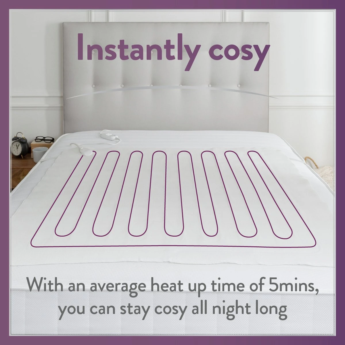 Slumberdown Comfy Cosy Nights Electric Blanket-King 10 Slumberdown Comfy Cosy Nights Electric Blanket-King - Image 10