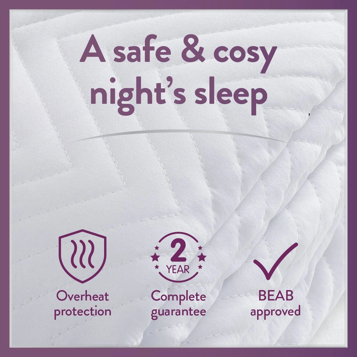 Slumberdown Comfy Cosy Nights Electric Blanket-King 18 Slumberdown Comfy Cosy Nights Electric Blanket-King - Image 18