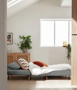 Habitat Roma Small Double Chairbed - Grey -Home Products Store 3104958 R Z005A