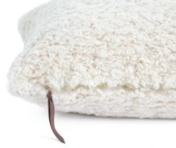 Habitat Faux Shearling Cushion - Oatmeal - 60X40cm 9 Habitat Faux Shearling Cushion - Oatmeal - 60X40cm -Home Products Store 3136782 R Z003A
