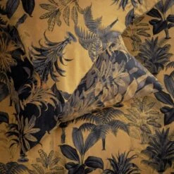 Habitat Palm Floral Print Mustard Bedding Set - Single -Home Products Store 3344457 R Z002C
