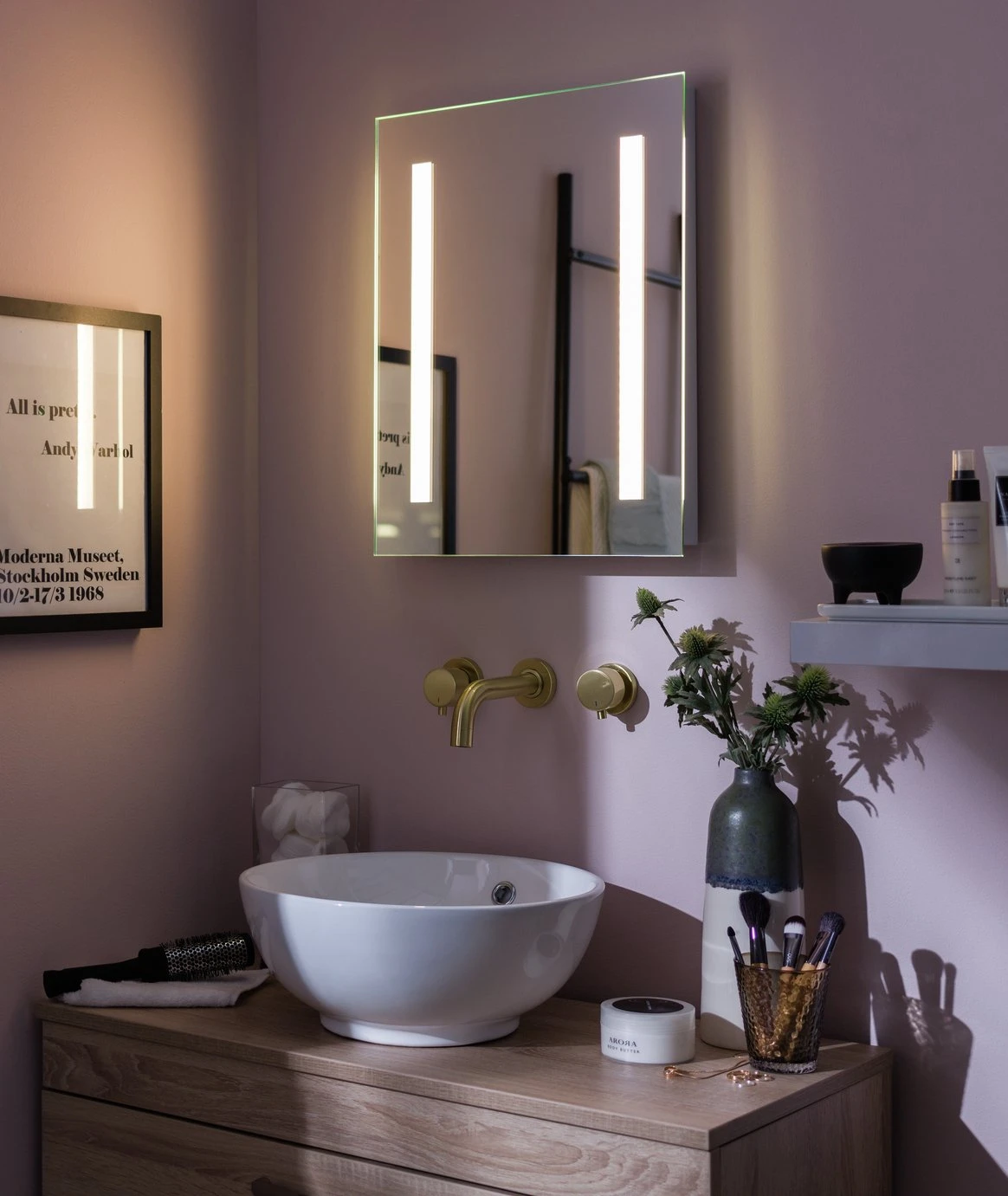 Habitat Abraham LED Bathroom Mirror 2 Habitat Abraham LED Bathroom Mirror - Image 2