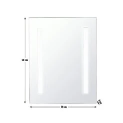 Habitat Abraham LED Bathroom Mirror 7 Habitat Abraham LED Bathroom Mirror -Home Products Store 3371822 R Z020A