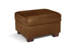 Habitat Salisbury Leather Storage Footstool - Tan 8 Habitat Salisbury Leather Storage Footstool - Tan -Home Products Store 3575752 R Z002A