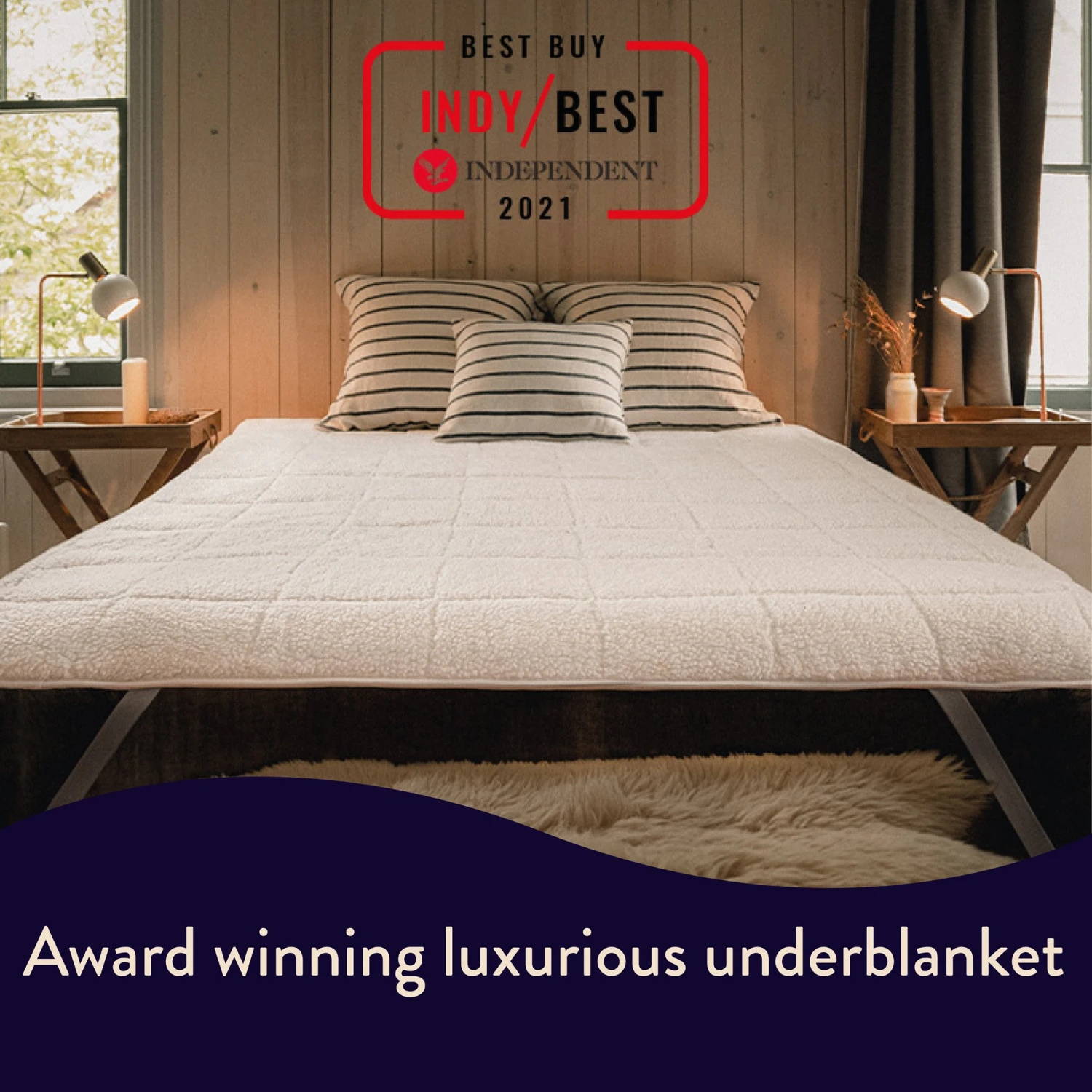 Dreamland Scandi Dual Control Underblanket-King 11 Dreamland Scandi Dual Control Underblanket-King - Image 11