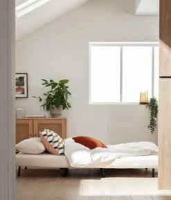 Habitat Roma Small Double Boucle Chairbed - Cream 16 Habitat Roma Small Double Boucle Chairbed - Cream -Home Products Store 4077981 R Z005A