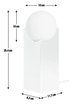 Habitat Yuri Afterglow Table Lamp - Gold & Glass -Home Products Store 4163716 R Z017A