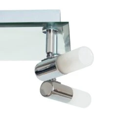 Habitat Milano 4 Light Bathroom Square Spotlight - Chrome -Home Products Store 4329282 R Z002A