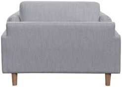 Habitat Salome Fabric Cuddle Chair - Light Grey -Home Products Store 4333742 R Z005A