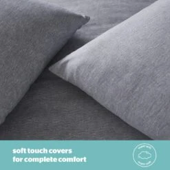 Silentnight Coverless 10.5Tog Grey Duvet & Pillowcase-Single 12 Silentnight Coverless 10.5Tog Grey Duvet & Pillowcase-Single -Home Products Store 4468624 R Z003A