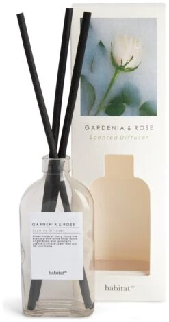 Habitat 150ml Scented Diffuser - Gardenia & Rose 7 Habitat 150ml Scented Diffuser - Gardenia & Rose -Home Products Store 4497444 R Z002A