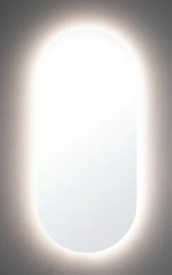 Habitat Large Vertical Backlight LED Mirror - White 11 Habitat Large Vertical Backlight LED Mirror - White -Home Products Store 4564401 R Z003A