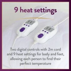 Slumberdown Perfeclty Warm Luxury Electric Blanket-Superking -Home Products Store 4632113 R Z003A