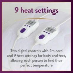 Slumberdown Perfectly Warm Luxury Electric Blanket-King Dual 15 Slumberdown Perfectly Warm Luxury Electric Blanket-King Dual -Home Products Store 4746731 R Z003A