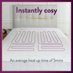 Slumberdown Perfectly Warm Luxury Electric Blanket-King Dual 17 Slumberdown Perfectly Warm Luxury Electric Blanket-King Dual -Home Products Store 4746731 R Z005A