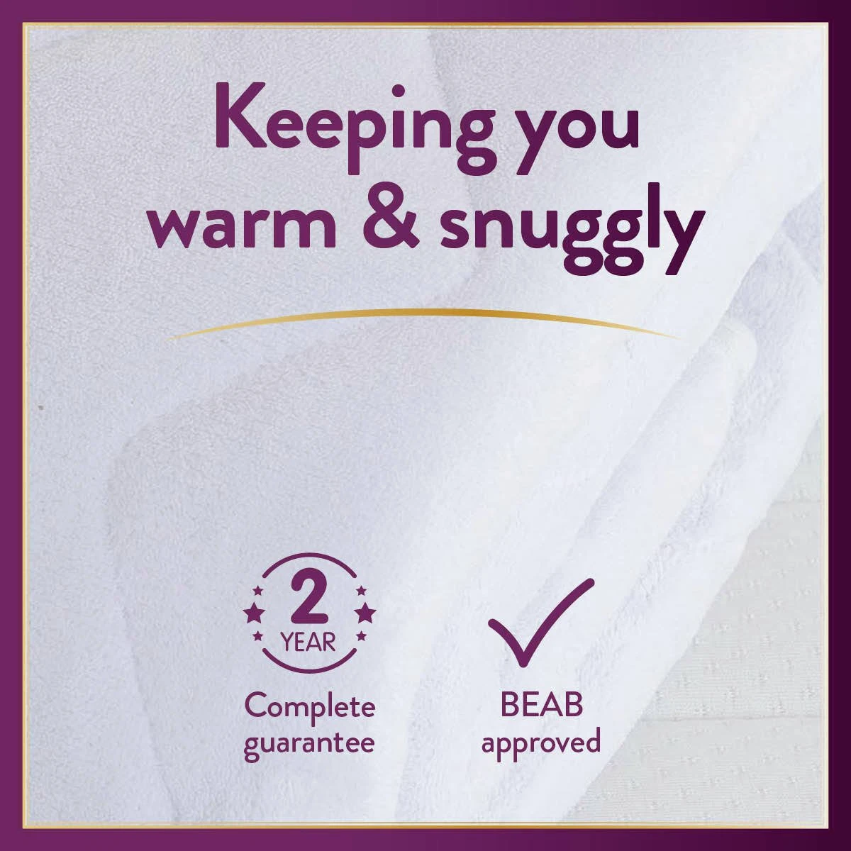 Slumberdown Perfectly Warm Luxury Electric Blanket-King Dual 11 Slumberdown Perfectly Warm Luxury Electric Blanket-King Dual - Image 11