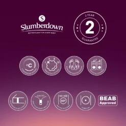 Slumberdown Perfectly Warm Luxury Electric Blanket-King Dual 25 Slumberdown Perfectly Warm Luxury Electric Blanket-King Dual -Home Products Store 4746731 R Z013A