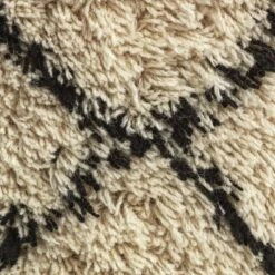 Kaikoo Gentry Wool Pouffe - White -Home Products Store 4844482 R B001