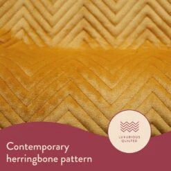 Dreamland Deluxe Velvet Mustard Heated Throw - Large -Home Products Store 4844994 R Z005A