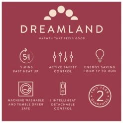 Dreamland Deluxe Velvet Mustard Heated Throw - Large -Home Products Store 4844994 R Z007A