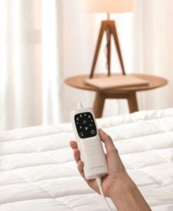 Dreamland Organic Cotton Warming Mattress Protector-Double 22 Dreamland Organic Cotton Warming Mattress Protector-Double -Home Products Store 4886299 R Z011A