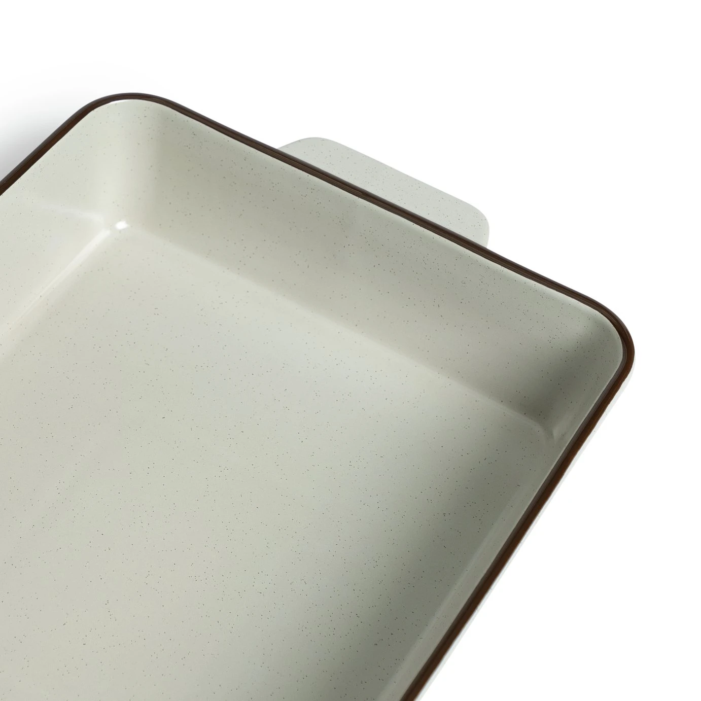 Habitat Speckle 29cm Medium Ceramic Roaster 3 Habitat Speckle 29cm Medium Ceramic Roaster - Image 3