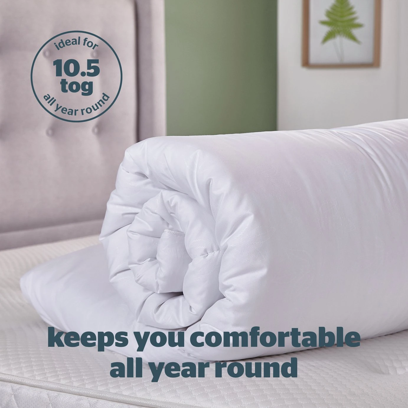 Silentnight Eco Comfort 10.5 Tog Duvet - Single 5 Silentnight Eco Comfort 10.5 Tog Duvet - Single - Image 5