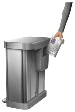 Simplehuman 58 Litre Recycler Bin - Stainless Steel -Home Products Store 5713024 R Z009A