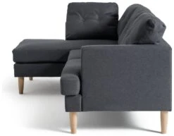 Habitat Joshua Left Hand Corner Chaise Sofa - Charcoal 14 Habitat Joshua Left Hand Corner Chaise Sofa - Charcoal -Home Products Store 6089647 R Z003A
