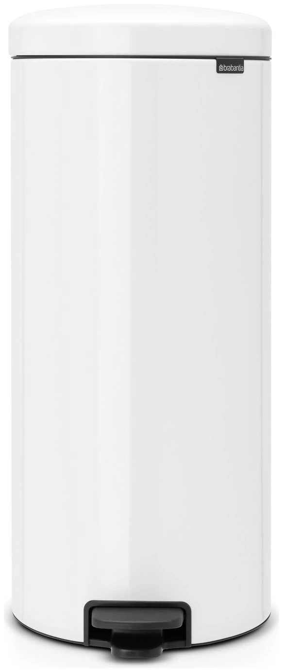 Brabantia 30 Litre Newlcon Pedal Bin - White 1 Brabantia 30 Litre Newlcon Pedal Bin - White