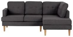 Habitat Joshua Fabric Corner Chaise Sofa - Charcoal 11 Habitat Joshua Fabric Corner Chaise Sofa - Charcoal -Home Products Store 6259082 R Z002A