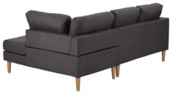 Habitat Joshua Fabric Corner Chaise Sofa - Charcoal 13 Habitat Joshua Fabric Corner Chaise Sofa - Charcoal -Home Products Store 6259082 R Z004A