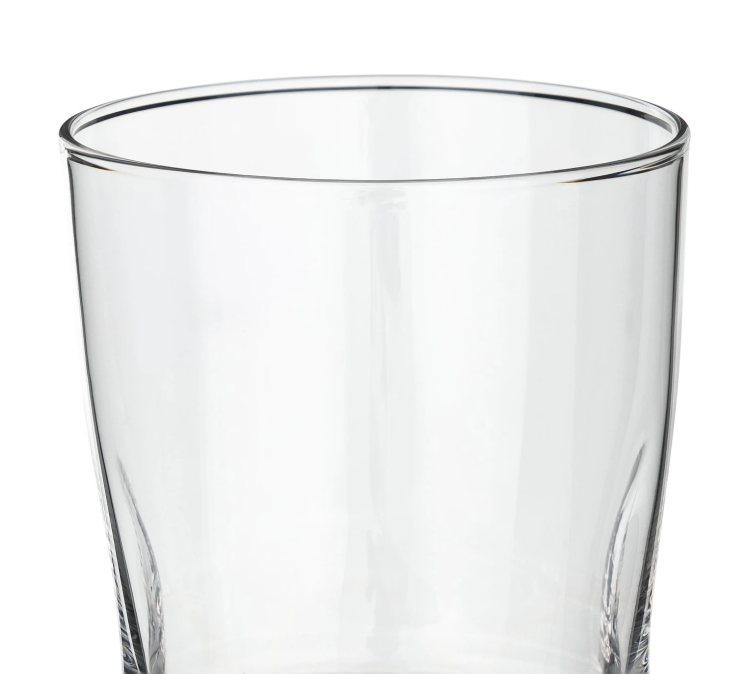 Habitat Clear Pinched Set Of 4 Tumbler Glasses 4 Habitat Clear Pinched Set Of 4 Tumbler Glasses - Image 4