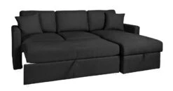 Habitat Reagan Right Corner Chaise Sofa Bed - Charcoal -Home Products Store 7005307 R Z007A