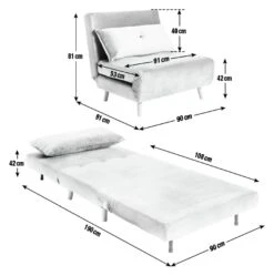 Habitat Roma Single Chairbed - Grey -Home Products Store 7049112 R E001