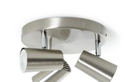 Habitat Spotlight 3 Light Plate - Brushed Chrome 8 Habitat Spotlight 3 Light Plate - Brushed Chrome -Home Products Store 7567395 R Z004A