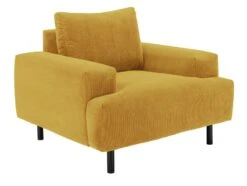 Habitat Julien Fabric Armchair - Yellow -Home Products Store 7944341 R Z008A
