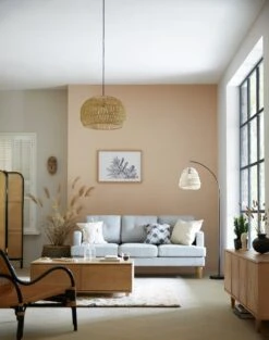 Habitat Rattan Arc Floor Lamp - Cream And Black -Home Products Store 8024789 R Z004C