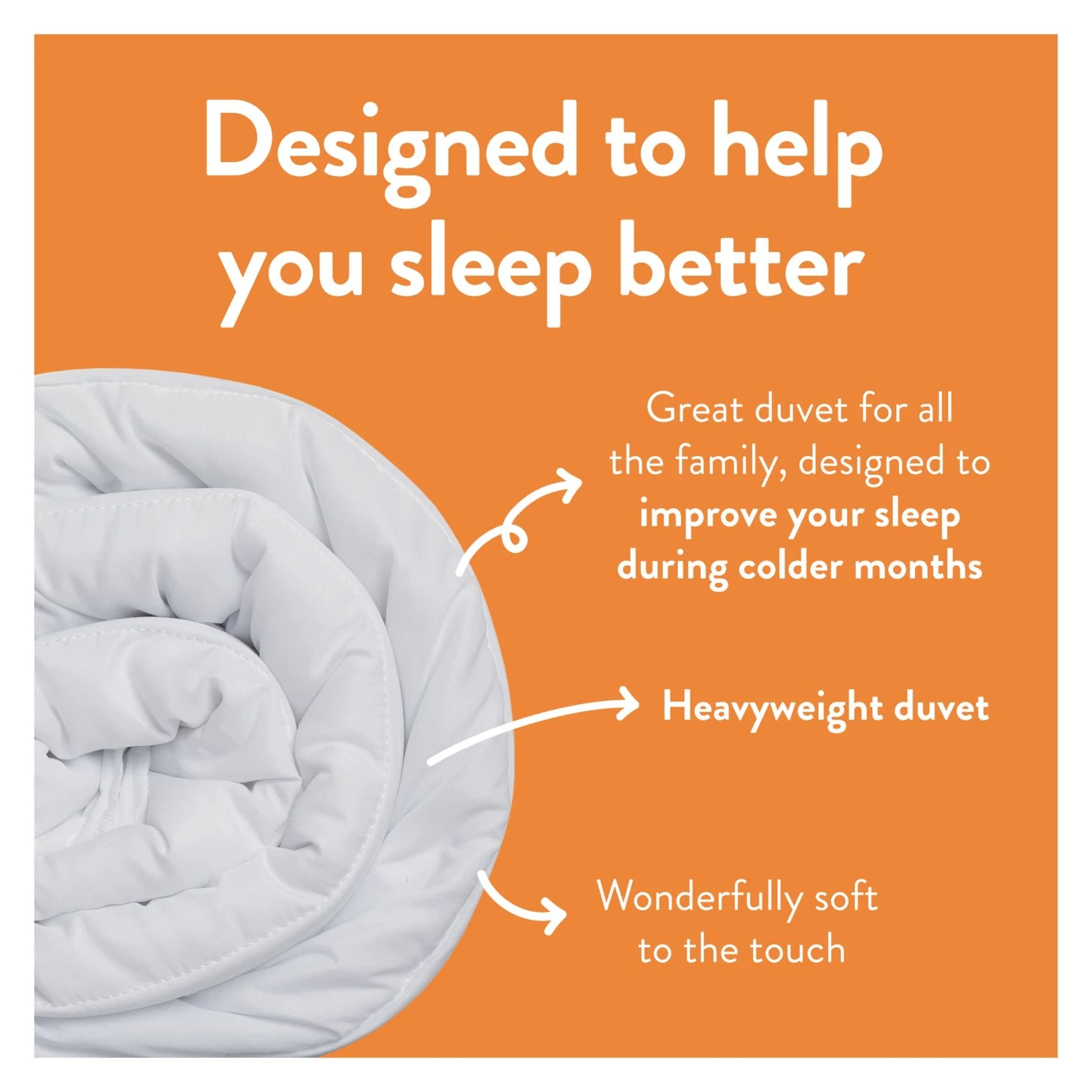 Slumberdown Extra Warm 15 Tog Duvet - Single 3 Slumberdown Extra Warm 15 Tog Duvet - Single - Image 3