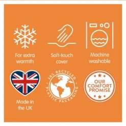 Slumberdown Extra Warm 15 Tog Duvet - Single 18 Slumberdown Extra Warm 15 Tog Duvet - Single -Home Products Store 8268260 R Z009A