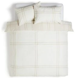 Habitat Check Neutral Bedding Set - Single 12 Habitat Check Neutral Bedding Set - Single -Home Products Store 8348829 R Z004A
