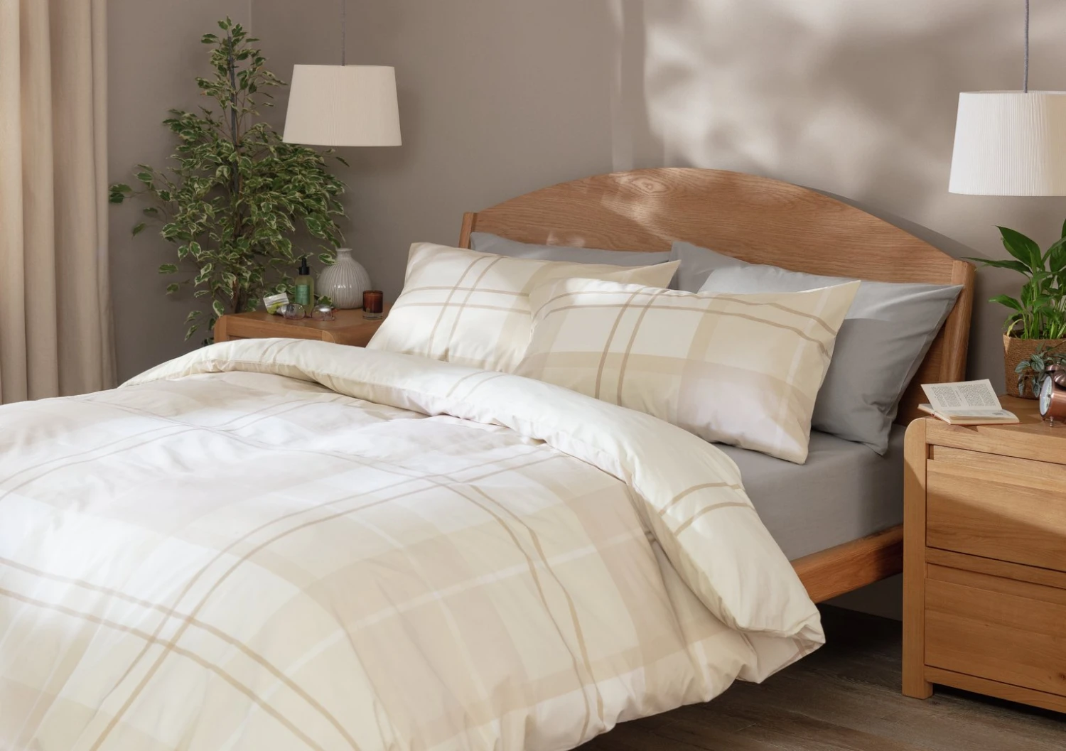 Habitat Check Neutral Bedding Set - Single 6 Habitat Check Neutral Bedding Set - Single - Image 6