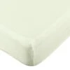 Habitat Pure Cotton 200TC Cream Fitted Sheet - Single