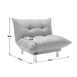 Habitat Kota Fabric Armchair - Orange -Home Products Store 8656748 R Z020A