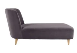 Habitat Daisy Velvet Corner Chaise Sofa - Grey -Home Products Store 8774187 R Z002A