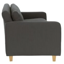 Habitat Chester Fabric Cuddle Chair - Light Feet - Charcoal -Home Products Store 8847492 R Z004A