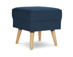 Habitat Callie Velvet Footstool - Petrol Blue -Home Products Store 8864475 R Z002A